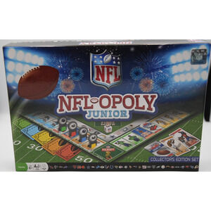 NFL-Opoly Junior Board Game – Collector’s‎ Edition – Used Complete